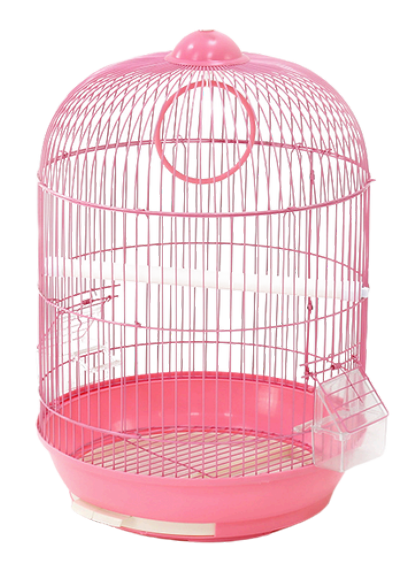 JAULA PARA AVES CILINDRICA A309