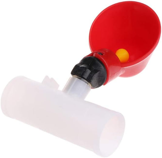 SET DE 10 BEBEDEROS COPA PARA AVES DE GRANJA LINEAL