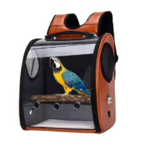 MOCHILA DE TRANSPORTE PARA AVES Y MASCOTAS PEQUEÑAS