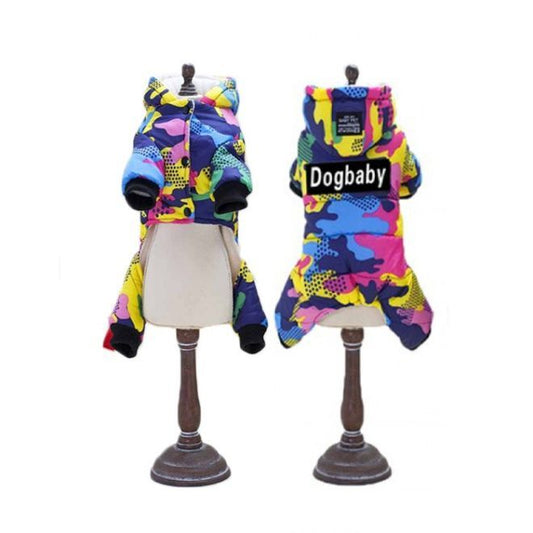 PARKA CAMUFLAJE PARA PERROS Y GATOS