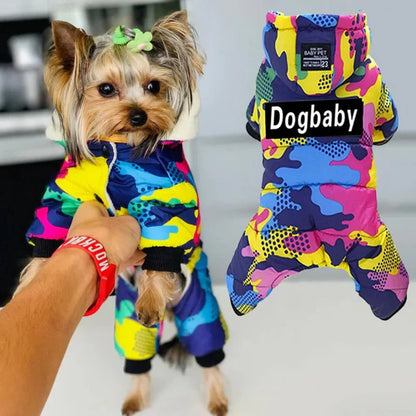 PARKA CAMUFLAJE PARA PERROS Y GATOS