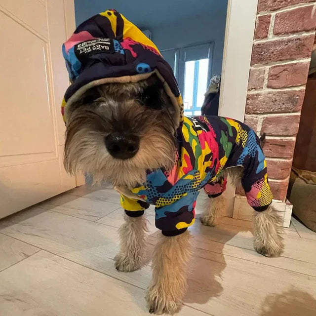 PARKA CAMUFLAJE PARA PERROS Y GATOS