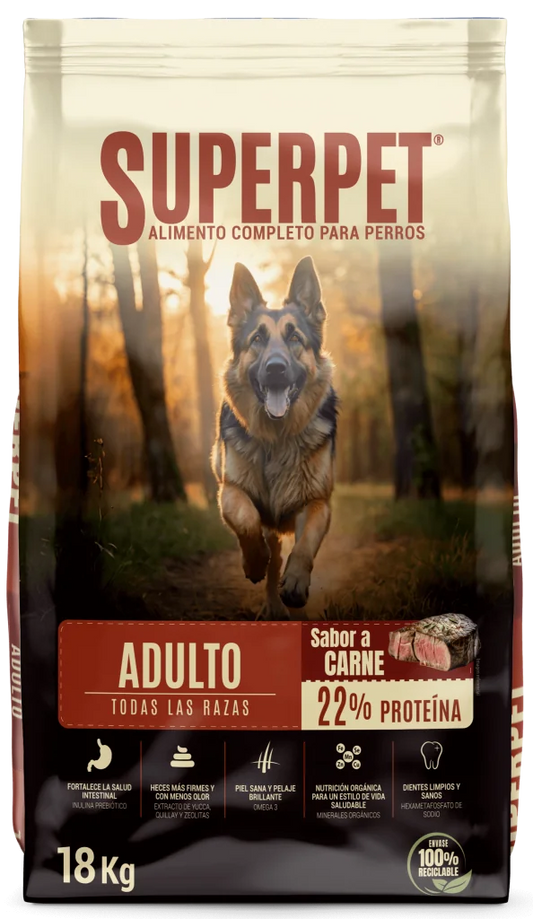 SUPERPET ALIMENTO ADULTO 18KG