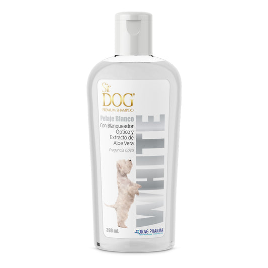 SIR DOG WHITE SHAMPOO PELAJE BLANCO 390ML