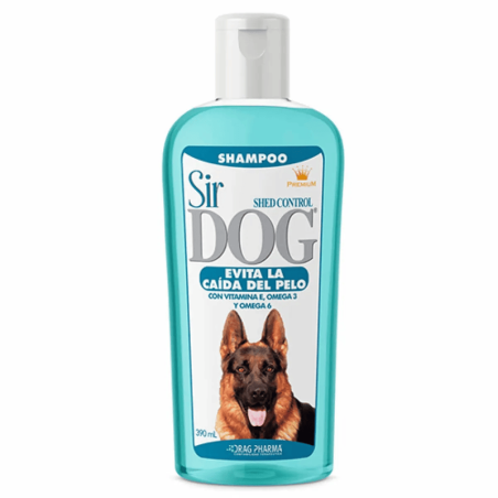 SIR DOG SHAMPOO SHED CONTROL 390ML