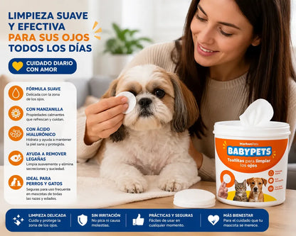 TOALLITAS PARA LIMPIAR LOS OJOS