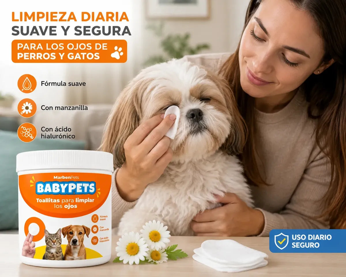TOALLITAS PARA LIMPIAR LOS OJOS