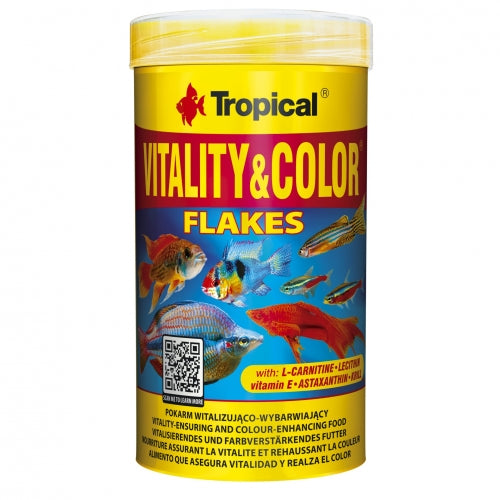 TROPICAL VITALITY & COLOR FLAKES 50GR/250ML
