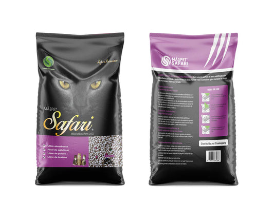 ARENA SANITARIA AGLOMERANTE SAFARI 20KG
