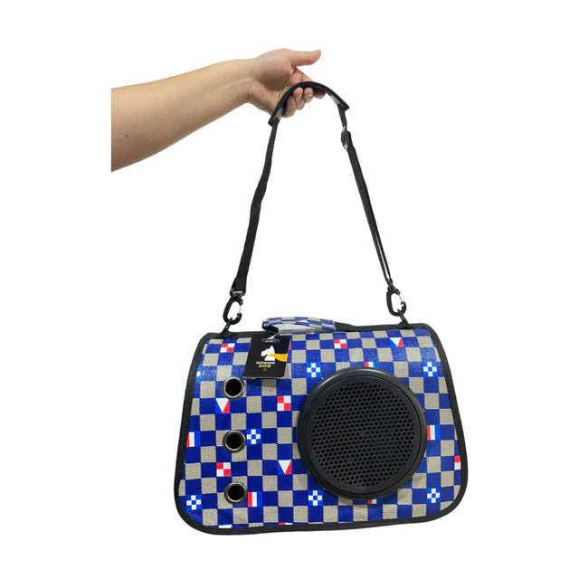 BOLSO DE TRANSPORTE SPACE ART CON CUPULA