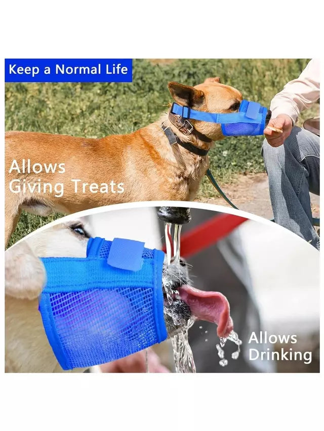 BOZAL NYLON AJUSTABLE CON VELCRO