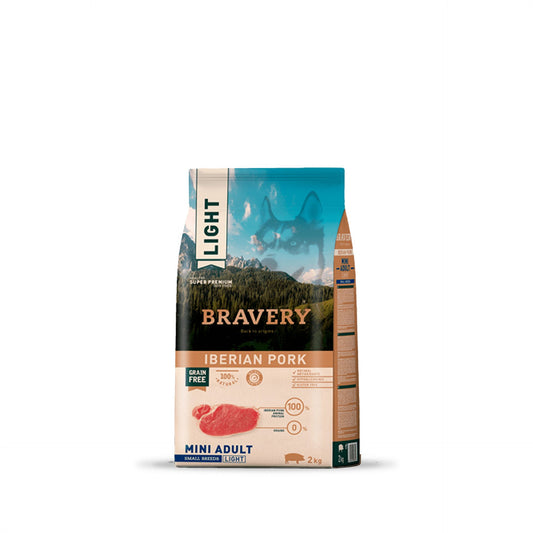 BRAVERY LIGHT IBERIAN PORK MINI ADULT SMALL BREEDS 2K-7K