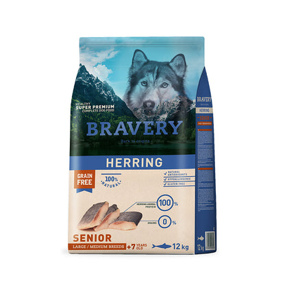 BRAVERY HERRING SENIOR LARGE/MEDIUM BREEDS 4K - 12K