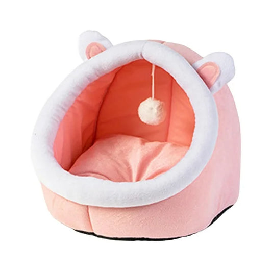 CAMA NIDO PARA GATOS ROSA