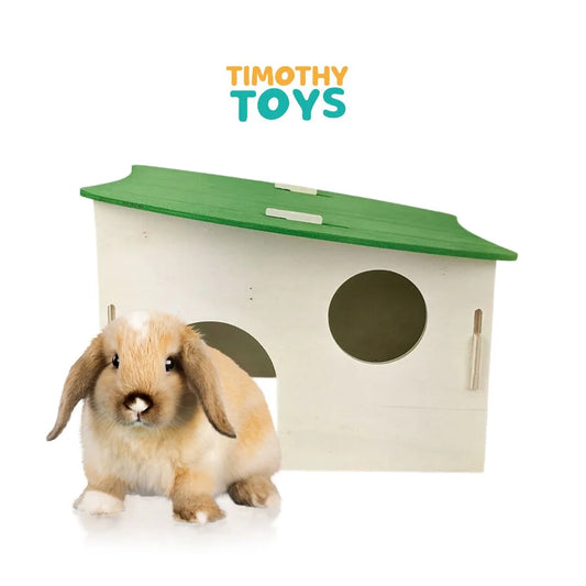 CASA DE MADERA PARA CONEJOS