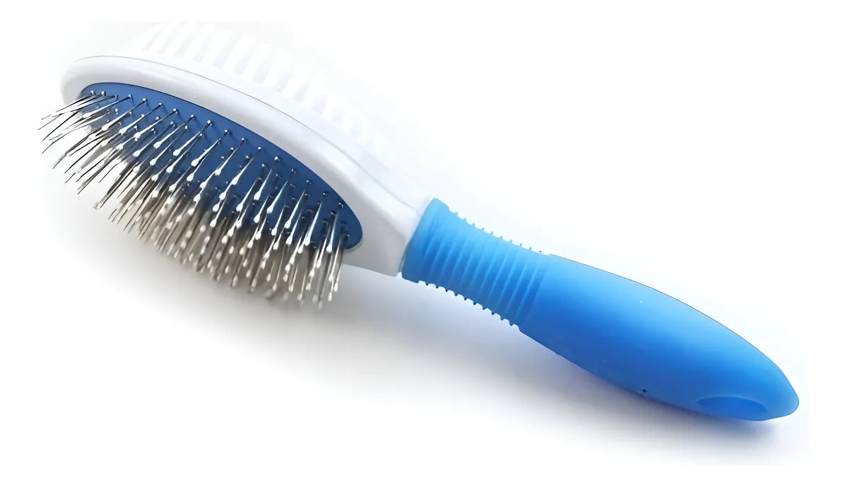 CEPILLO DE DOS CARAS PARA MASCOTAS