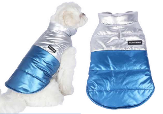 CORTAVIENTOS PERRO AZUL-GRIS