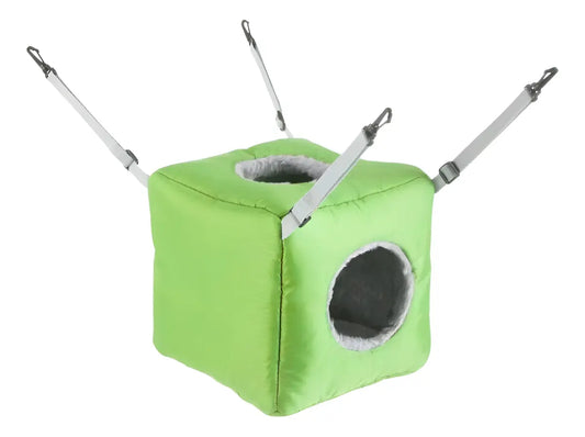 CUBO COLGANTE PARA PEQUEÑAS MASCOTAS