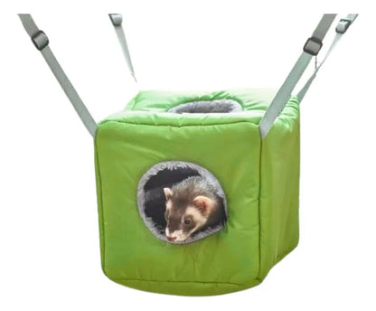 CUBO COLGANTE PARA PEQUEÑAS MASCOTAS