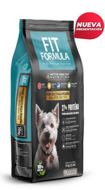 FIT FORMULA PERRO ADULTO RAZA PEQUEÑA 10K