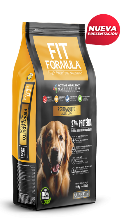 FIT FORMULA PERRO ADULTO 20K