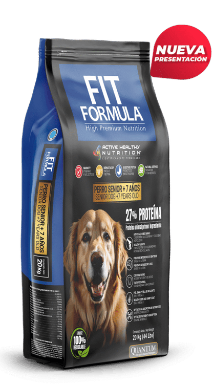 FIT FORMULA PERRO SENIOR 20K