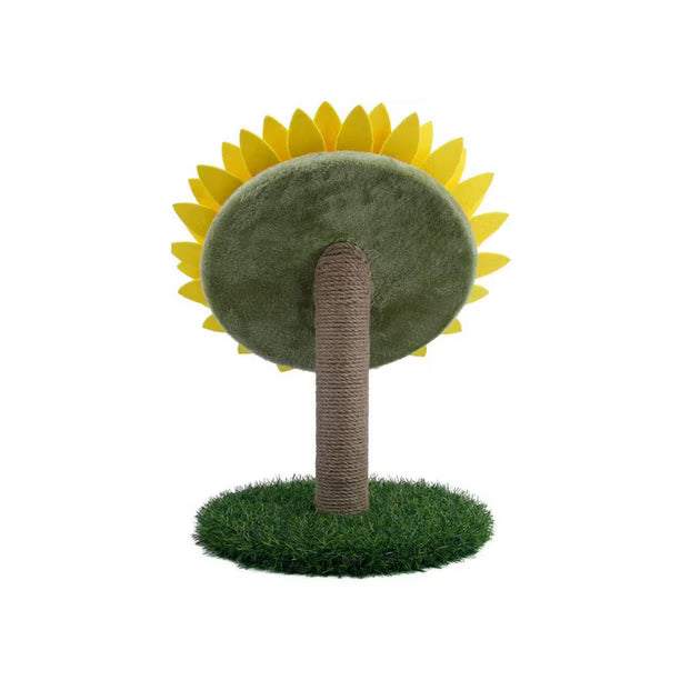 JUGUETE RASCADOR PARA GATOS DISEÑO GIRASOL
