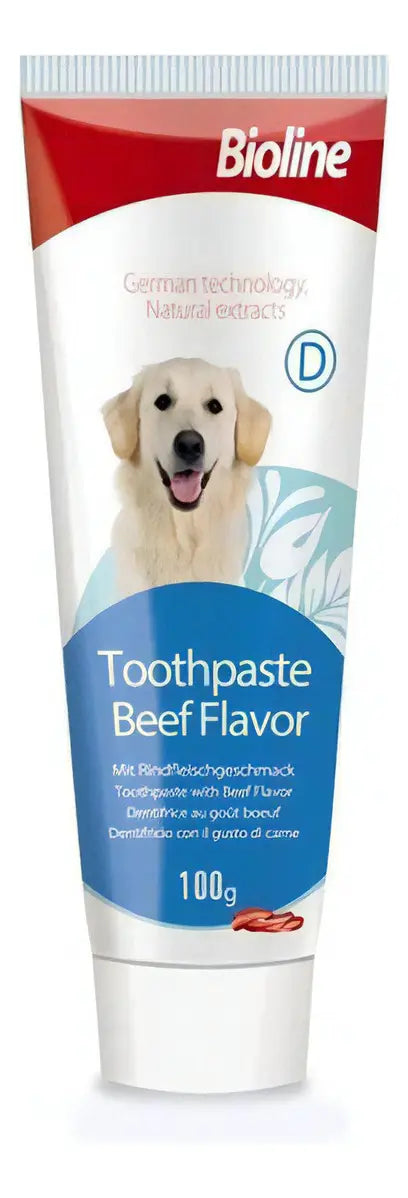 PASTA DENTAL PARA PERROS BIOLINE 100GR