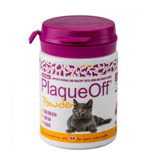 PLAQUE OFF POLVO GATOS 40GR