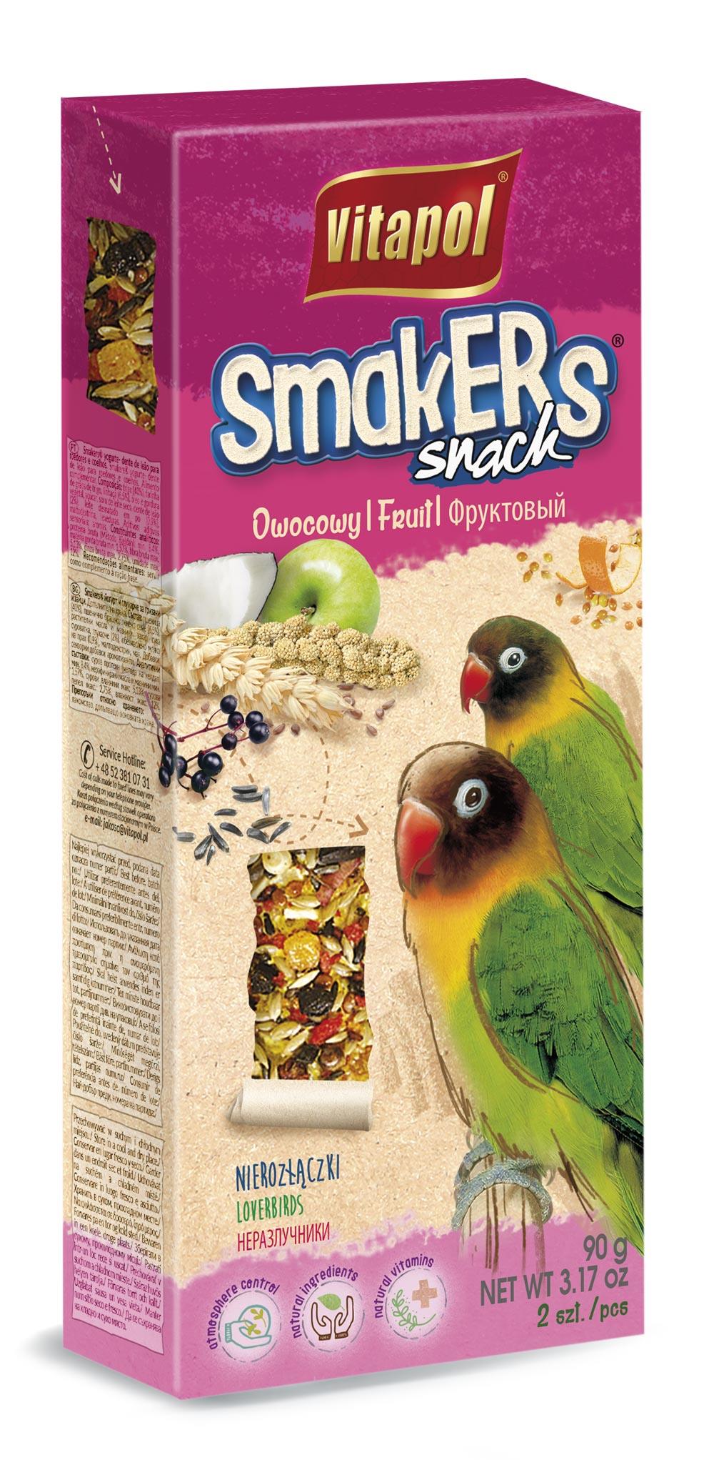 VITAPOL               SMAKERS AGAPORNIS ZVP-2608 90GR